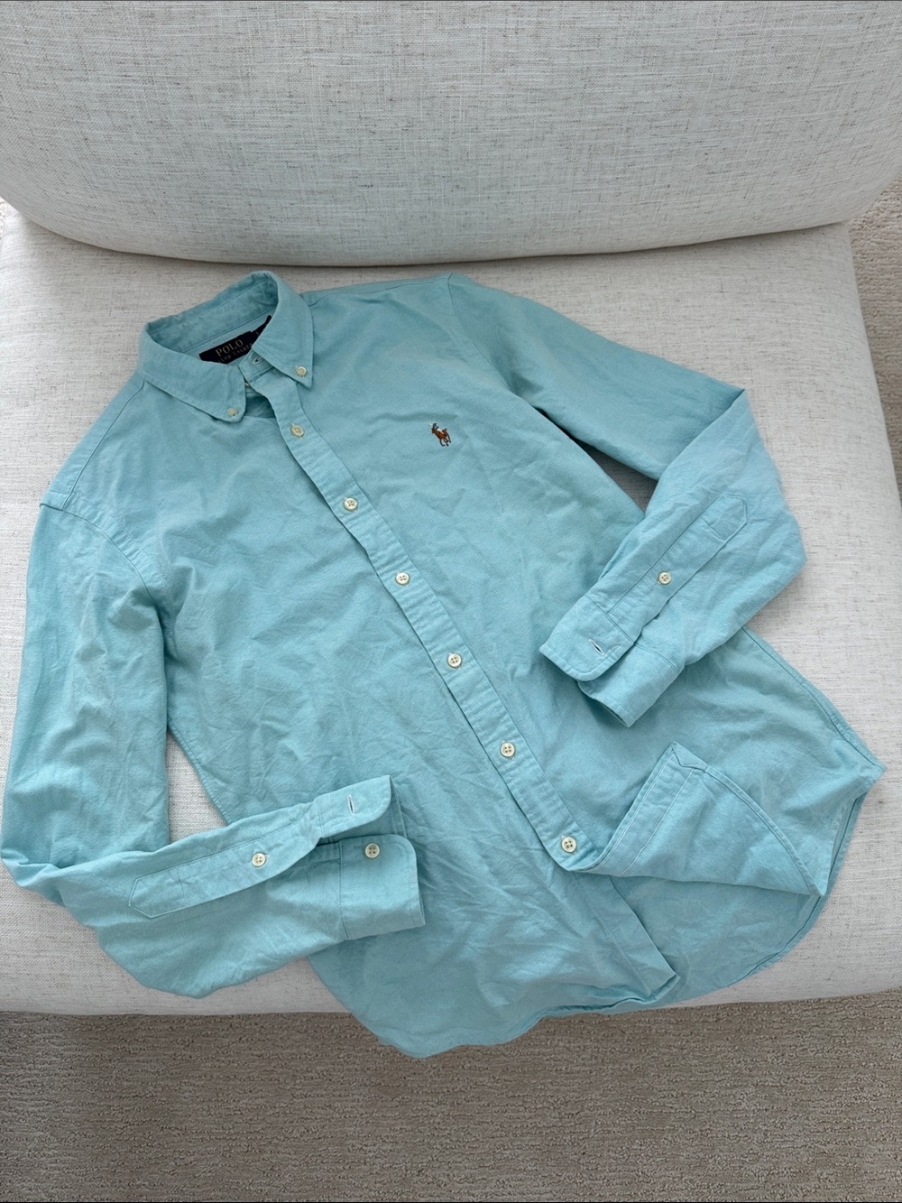 Polo Ralph Lauren Iconic Logo Oxford Shirt - Picture 13 of 14
